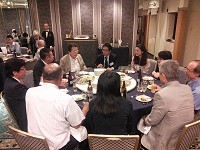 懇親会風景の画像